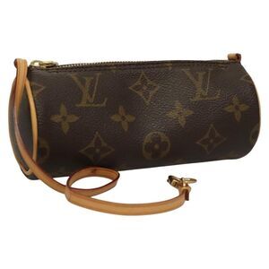 Louis Vuitton Papillon Pochette Monogram Canvas Brown Canvas Bag (Pre-Owned)